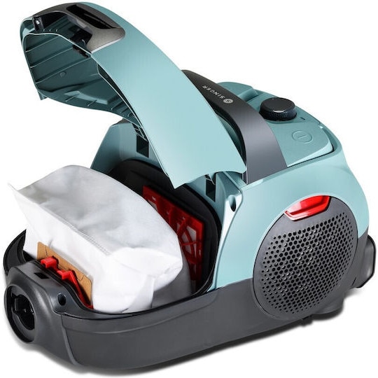 Aspirator vertical Singer, model Active Pro, 4 l, verde