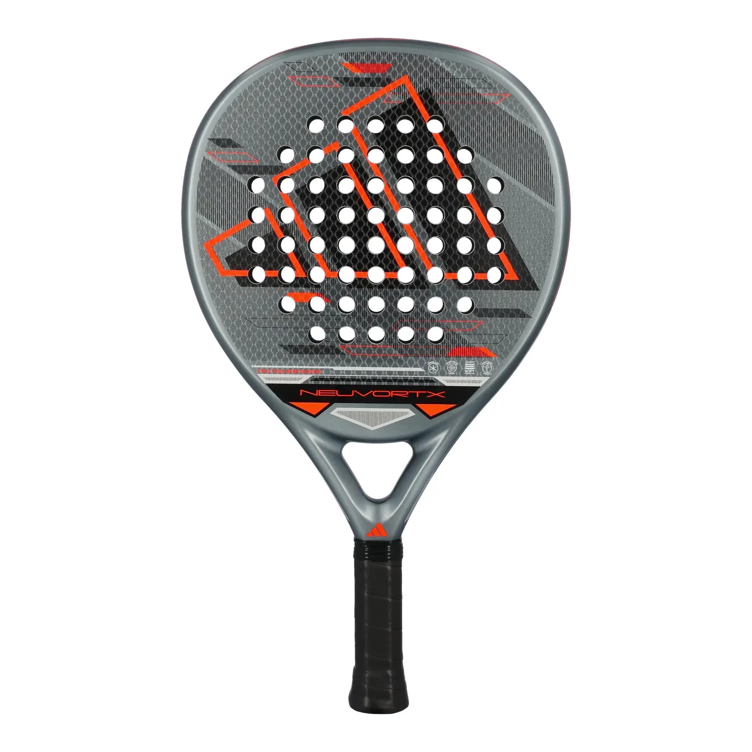 Racheta Padel Adidas Neuvortx, Negru-Portocaliu - eMAG.ro