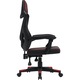 Геймърски стол Canyon Flow CNE-MCH01, 120кг, Черно-Червен
