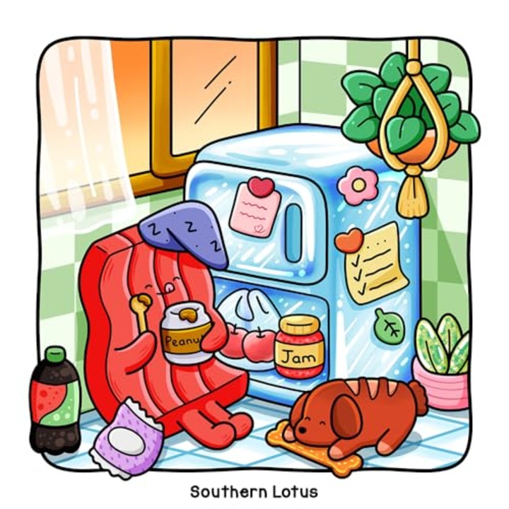 Carte de colorat: Breakfast Club, ilustratii amuzante, coperta cartonata, 96 pagini