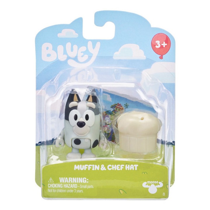 Figurină Bluey, Pachet 1-Bucată, Detalii Elaborate