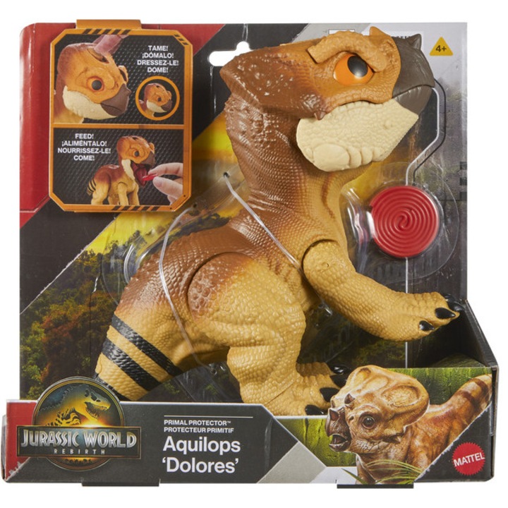 Интерактивна фигурка на динозавър Mattel Jurassic World SAGA, автентични детайли, подобрено преживяване при игра