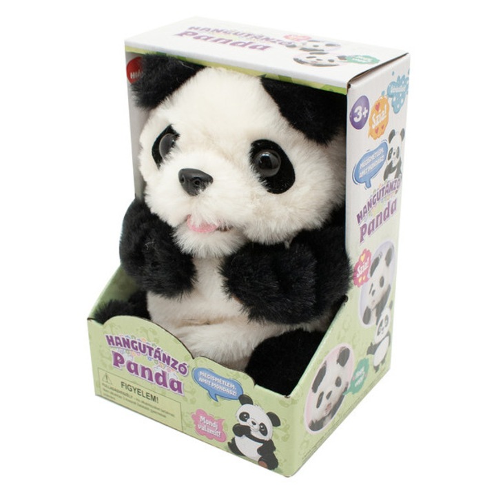 Panda interactiv IWAYA, imita sunete, design dragut, usor de utilizat