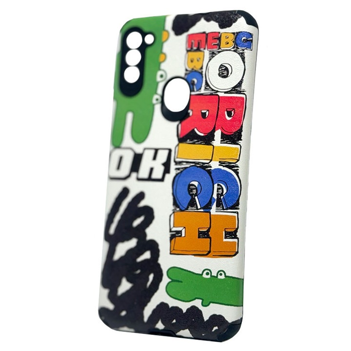Husa UV Print pentru Samsung GalaxyS21 Ultra, Silicon AntiShock, TPU, Design #I
