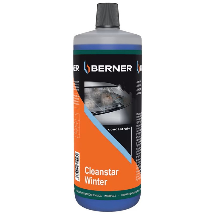 Concentrat pentru curatarea parbrizului BERNER Cleanstar Winter, -52 GRADE