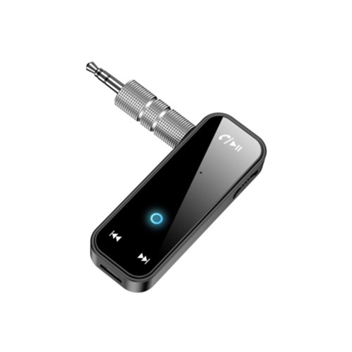 Receptor Bluetooth, 3,5 mm, negru