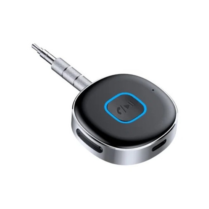 Adaptator Bluetooth auxiliar portabil pentru masina 3,5 mm, set
