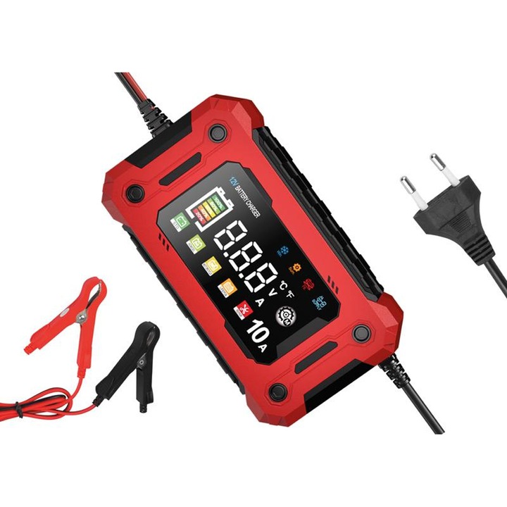 Rectificator baterie LTC Energy, 3.3-14.7V, 10A, AGM/GEL/LiFePO4, mod automat, LXPOE10