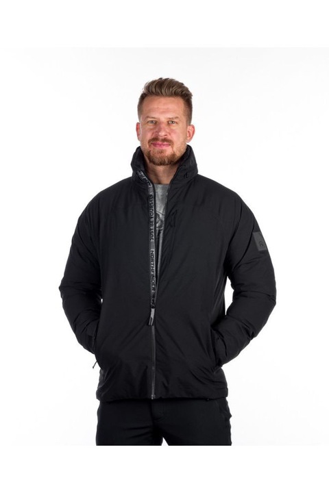 Jacheta de Barbati NORTHFINDER, pentru oras cu Gluga Detasabila, SCOTT BU-5156SP, Negru