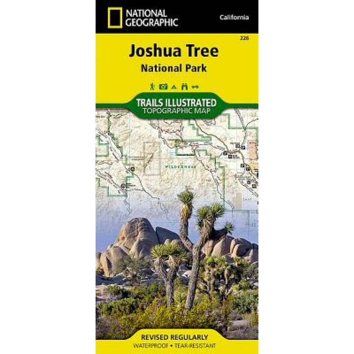 Joshua Tree National Park, California: Outdoor Recreation Map, National Geographic Maps - Trails Illust (Author)