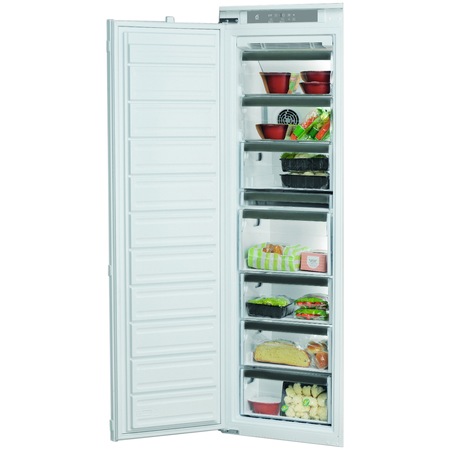 Congelator incorporabil Whirlpool AFB 1842, 203 l, 8 sertare, Clasa A++, 6th Sense, H 177.1