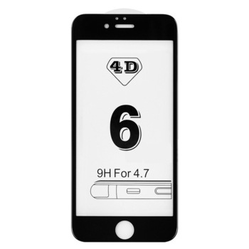 Folie sticla Kabelwelt 4D Full body Black pentru Apple iPhone 6/6s Folie sticla Kabelwelt 4D Full body Black pentru Apple iPhone 6/6s