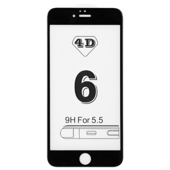 Folie sticla Kabelwelt 4D Full body Black pentru Apple iPhone 6/6s Plus Folie sticla Kabelwelt 4D Full body Black pentru Apple iPhone 6/6s Plus