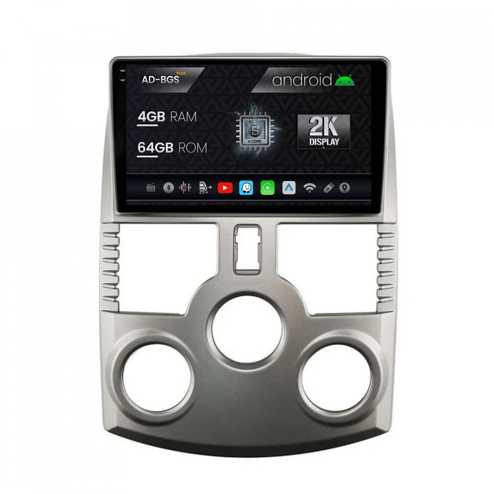 Navigatie Autodrop 2K Daihatsu Terios (2005, ), Android OS, S-Quadcore, 4GB RAM, 64GB ROM, 9.5 Inch - AD-BGS90042K, AD-BGRKIT109V3