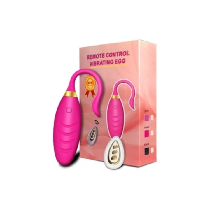 Вибратор Cr0414wqh10 с дистанционно управление, розов