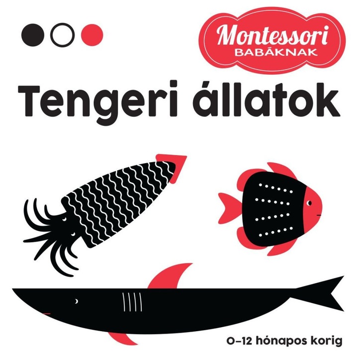 Geopen Kiadó: Tengeri állatok - Montessori babáknak
