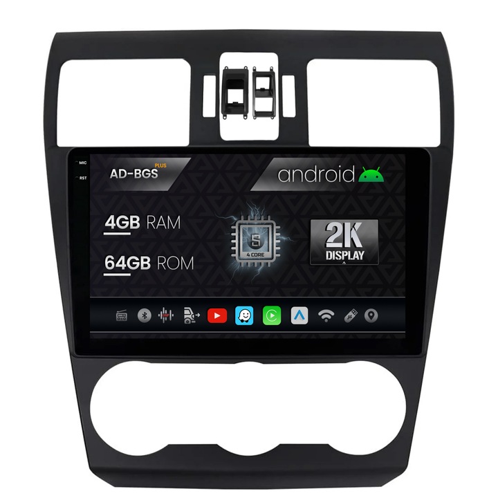 Navigatie Autodrop 2K Opel Insignia (2014-2016), Android OS, S-Quadcore, 4GB RAM, 64GB ROM, 9.5 Inch - AD-BGS90042K, AD-BGRKIT249