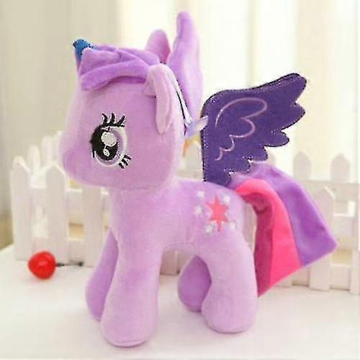 Jucarie de plus My Little Pony, 25cm, multicolor, set de cadou pentru copii