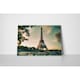 Eiffel torony vakrámás vászonkép - 45x60 cm