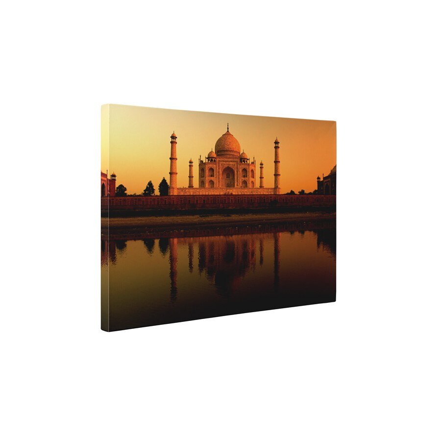 Taj Mahal - Tablou Canvas - 15x20 cm