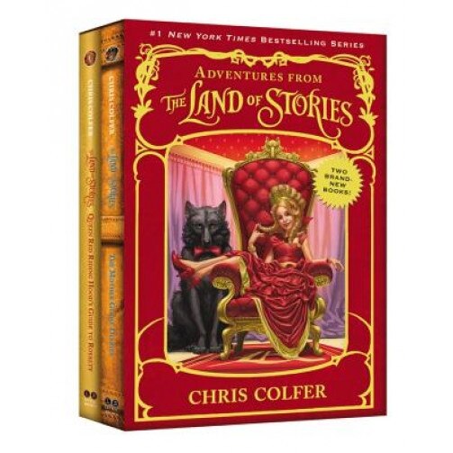 Adventures from the Land of Stories Set: The Mother Goose Diaries and Queen Red Riding Hood's Guide to Royalty, Chris Colfer (Author)