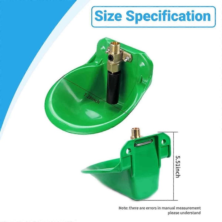 Állatitató, automata, nagy kapacitású, műanyag, 1 db.