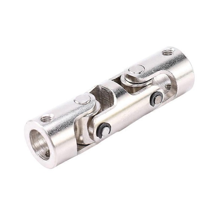 RC dupla univerzális kardáncsukló csavarral 8x8mm, ezüst