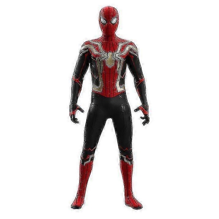 Costum Spiderman pentru copii, 170cm, polyester, include masca