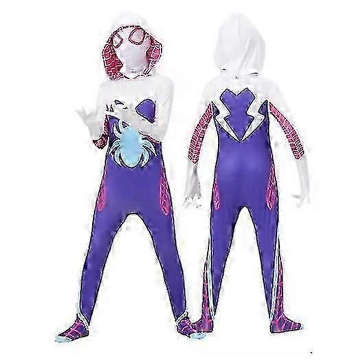 Costum Supererou Gwen Stacy pentru copii, 110 cm