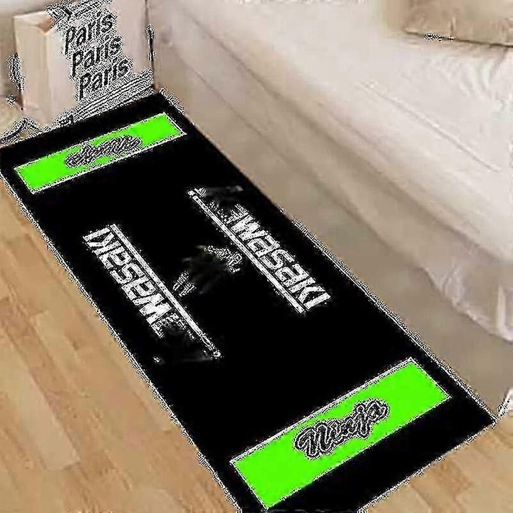 Motorkerékpár szőnyeg, 80x200cm, csúszásmentes, Kilim design, többszínű