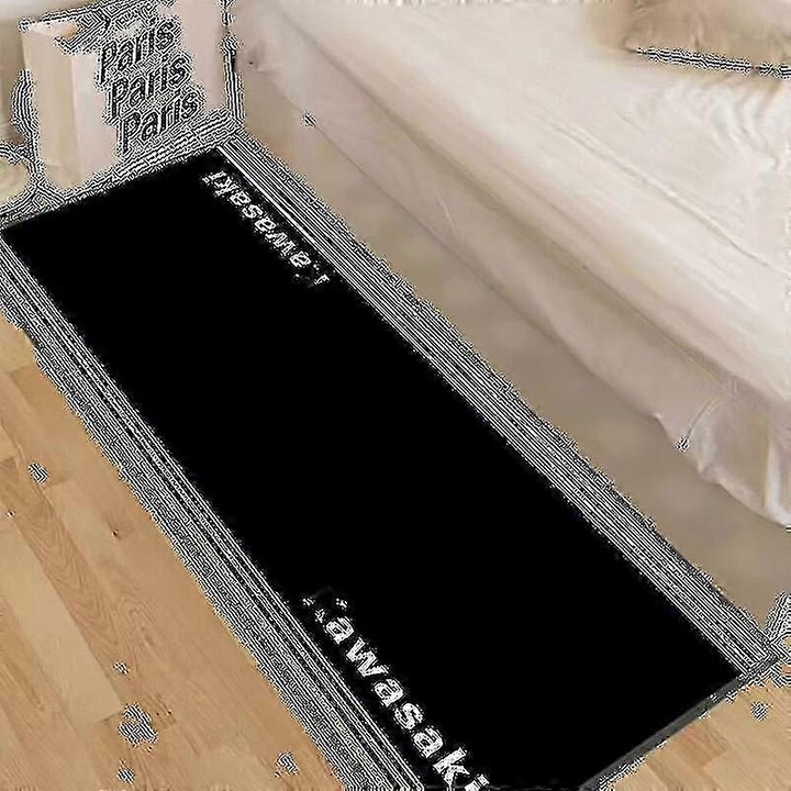 Motorkerékpár szőnyeg, 50x160cm, csúszásmentes, kilim design, többszínű