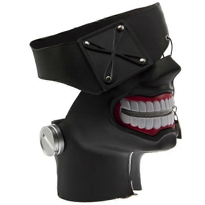 Маска за косплей Tokyo Ghoul Ken Kaneki, 3D, с едно око, за Хелоуин