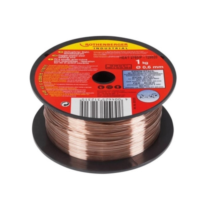 Hegesztőhuzal acélhoz/rézhez 0.6mm, hegesztőgép tartozékkészlet