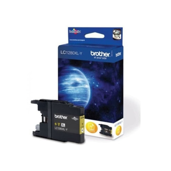 Tintasugaras patron, sárga, LC1280XL-Y