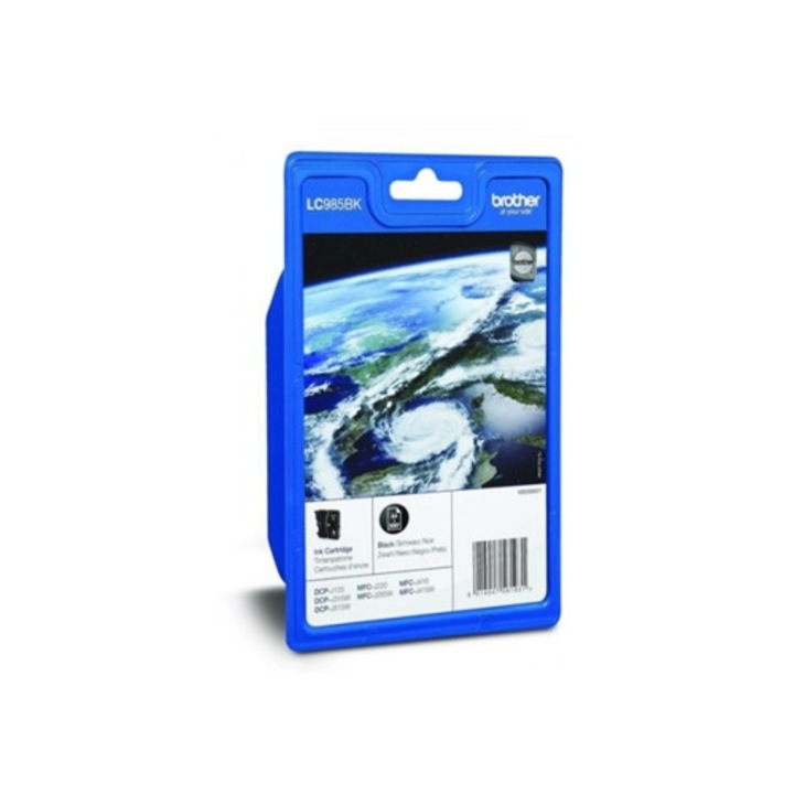 Tintasugaras nyomtatópatron, fekete, LC985BK