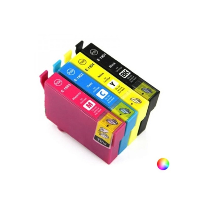 D'Encre kompatibilis M-T603XL tintapatron, fekete