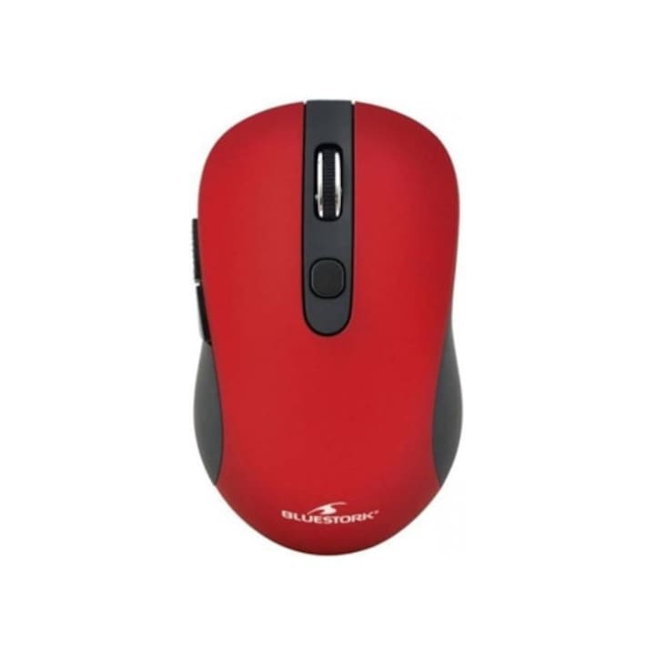Mouse wireless, rosu