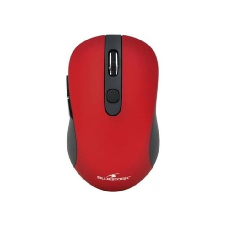 Mouse wireless, rosu