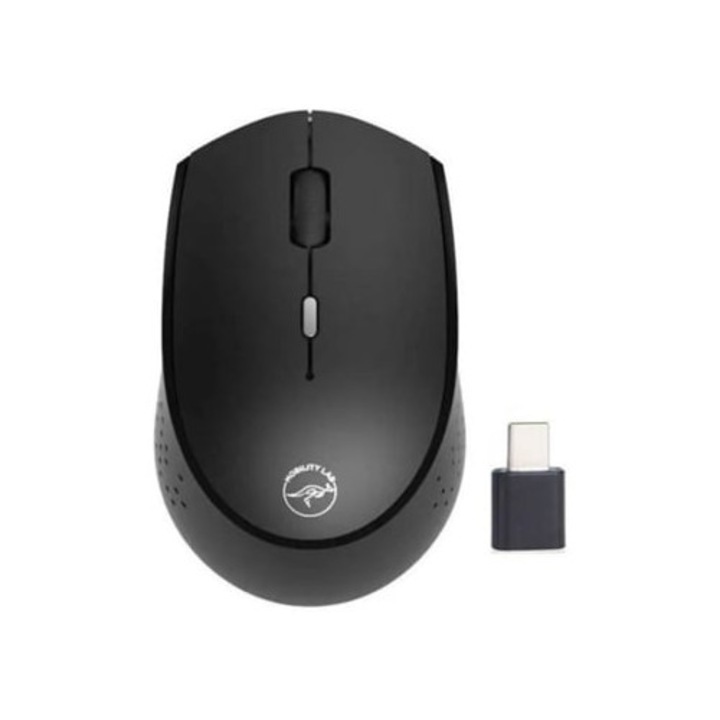 Mouse wireless reincarcabil USB-C, multicolor