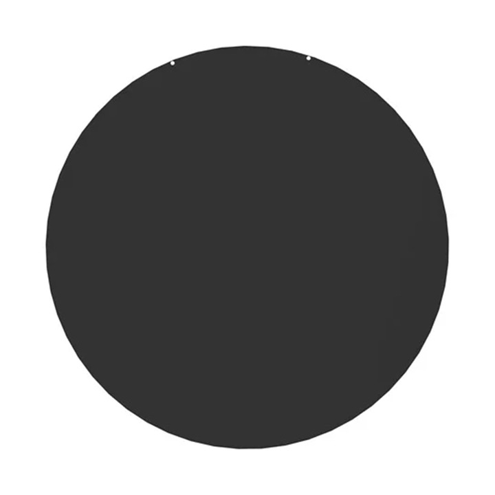 Placa de protecție pentru sobe, Sannover, 74 cm, otel, protecție termică, pentru parchet