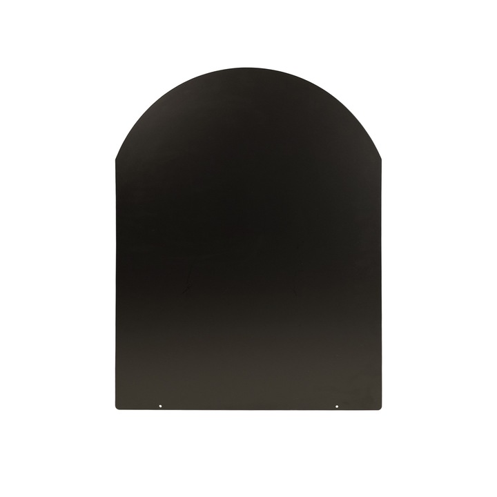 Placă de protecție Sannover 60x80 cm pentru sobă pe lemne și pelete, din oțel, pentru pardoseală combustibilă