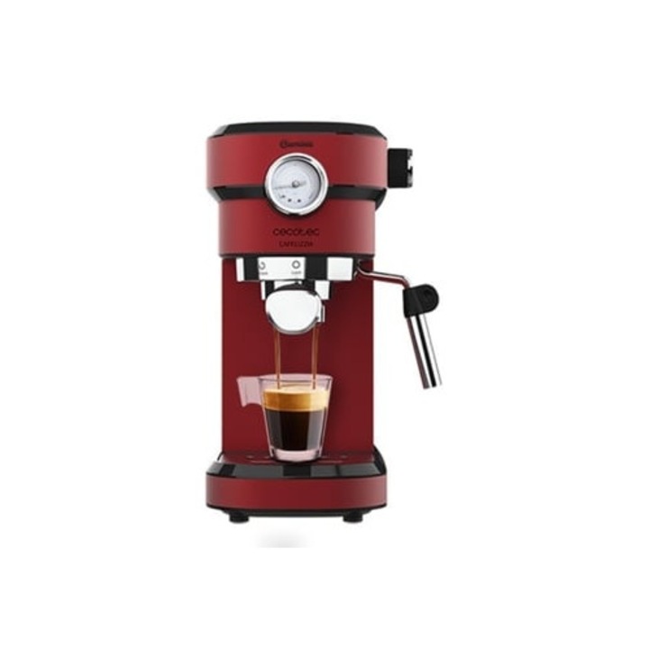 Espressor CECOTEC Cafelizzia 790, 1.2 L, 20 Bar, 1350W, rosu