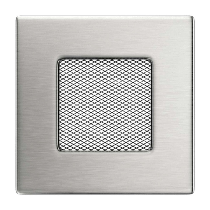 Grila semineu Inox Slefuit 11/11