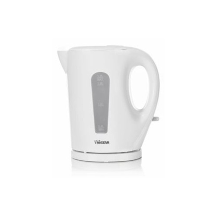 Fierbator electric AIGOSTAR Chubby 1.7 L, sticla borosilicata, otel inoxidabil, iluminare LED, baza 360°