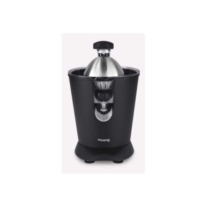 Storcator de citrice HKOENIG Agr82 160W, negru mat si otel inoxidabil