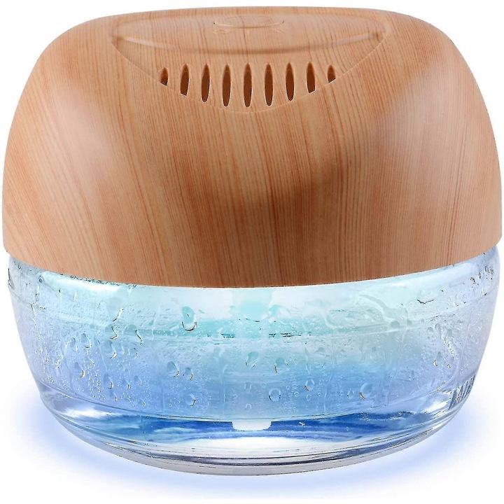 Légtisztító, LED-es, 1200 ml kapacitású, 7 színű, nagy és kis helyiségekbe