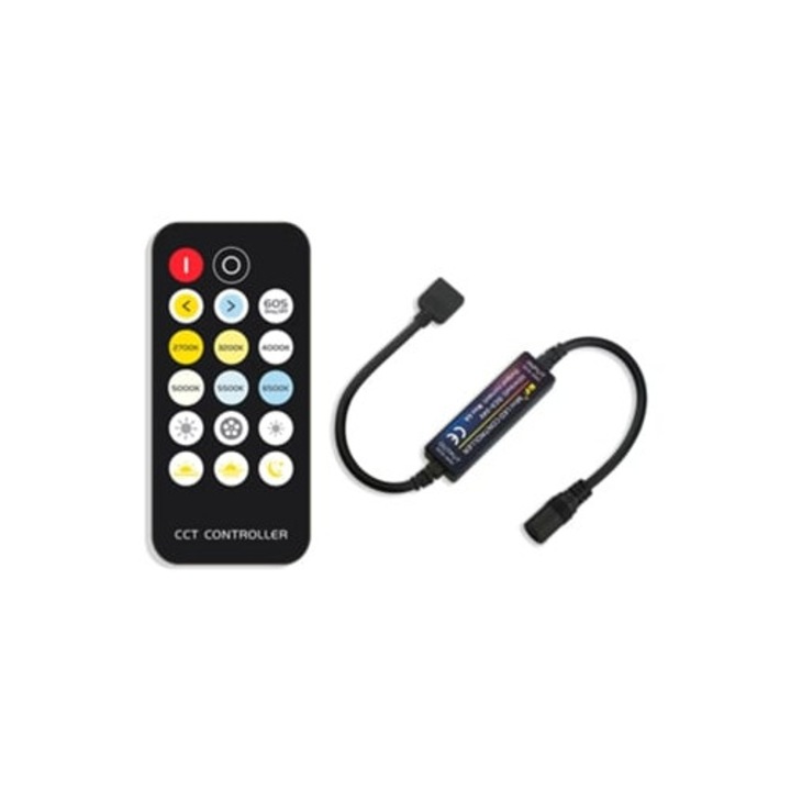 Controler RF Mini pentru Benzi LED Cct, set