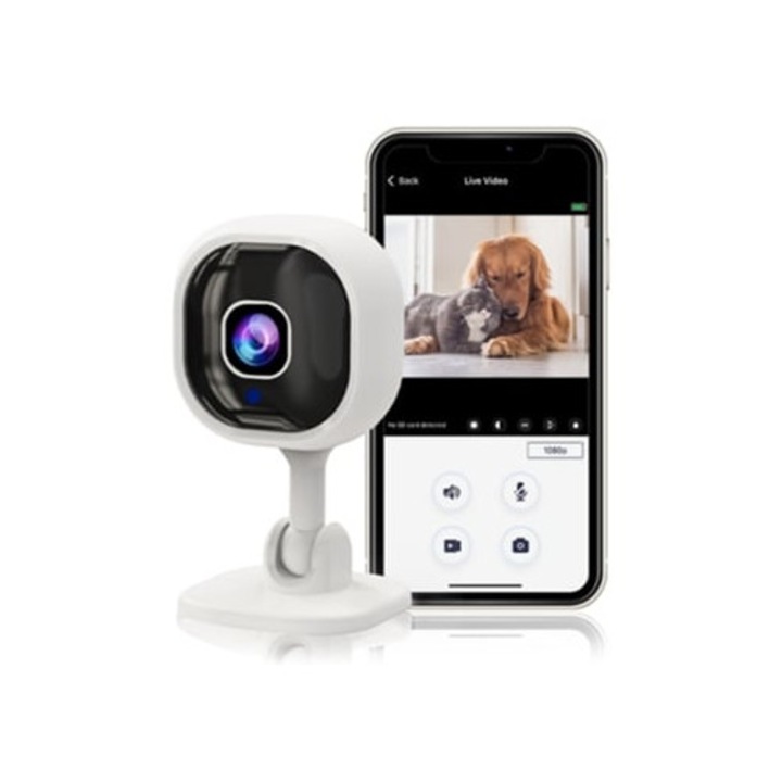 Камера за наблюдение COZEVDNT 1080P, детекция на движение, двупосочно аудио