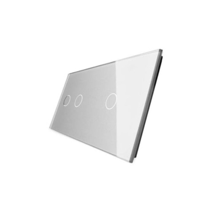 Előlapi kapcsolók 2x üveg gombok LEDBOX