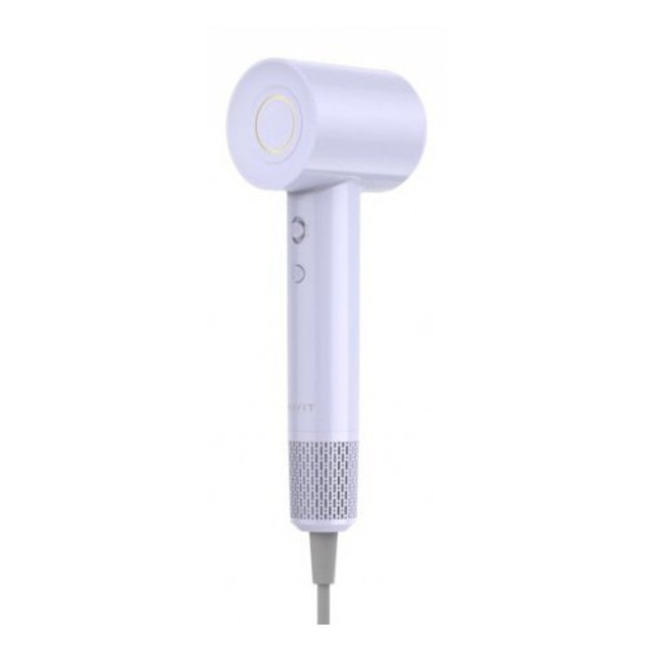 Uscator de Par Havit HD201-EU, 1600 W, 4 niveluri temperatura, 2 viteze, ionizare, Mov